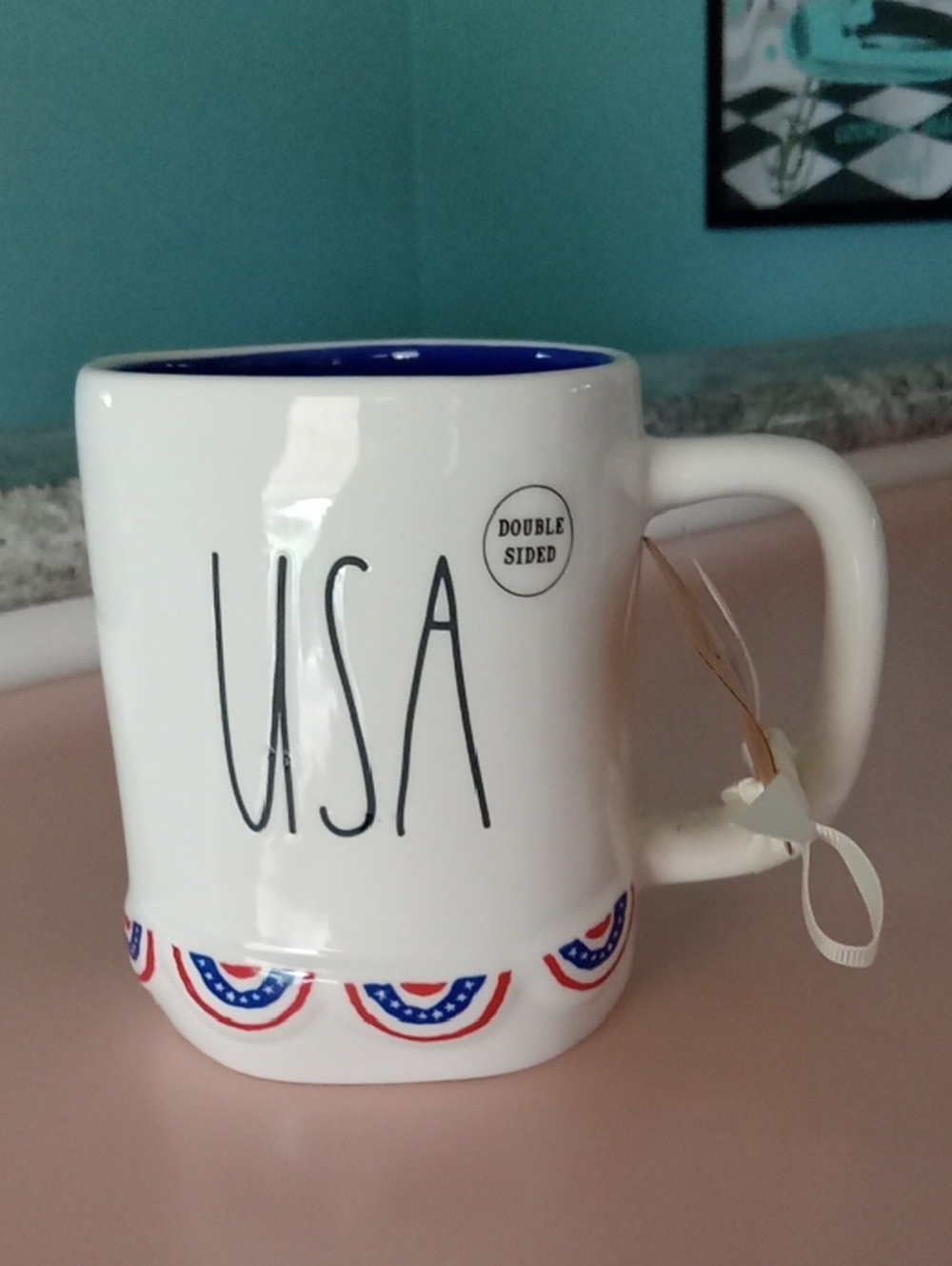 Rae Dunn Patriotic Mug NWT
